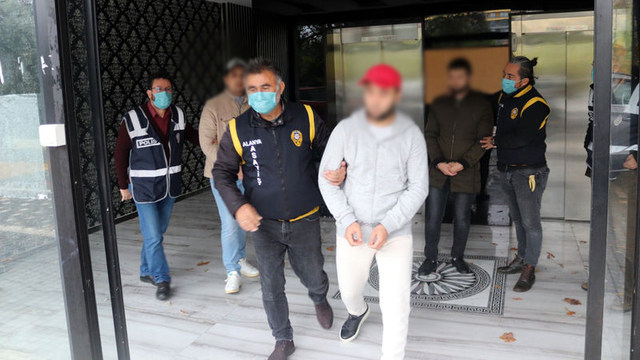 Alanya'da "nitelikli yağma" soruşturması: 6 tutuklama