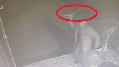 Vicdansız! Engelli köpeği sopayla dövdü