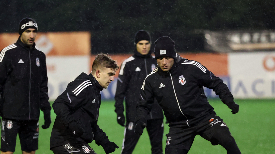 Beşiktaş'ta derbi hazırlıkları tamamlandı