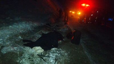 Yolcu otobüsü devrildi! Ölü ve yaralılar var