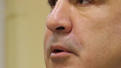 Gürcistan'da tutuklu Saakaşvili'ye destek gösterisi