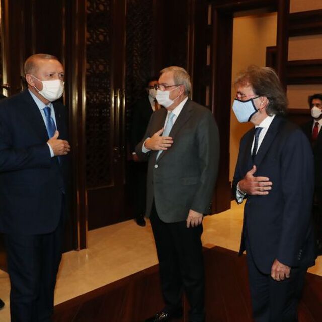 Cumhurbaşkanı Erdoğan, Türk Yahudi Toplumu ile buluştu