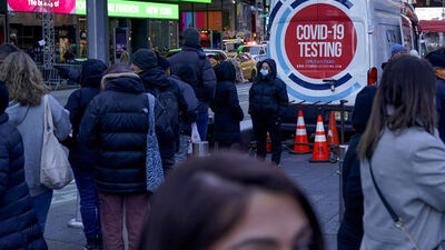 ABD'de Omicron ile mücadele!