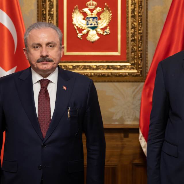TBMM Başkanı Şentop, Karadağ Başbakanı ile görüştü
