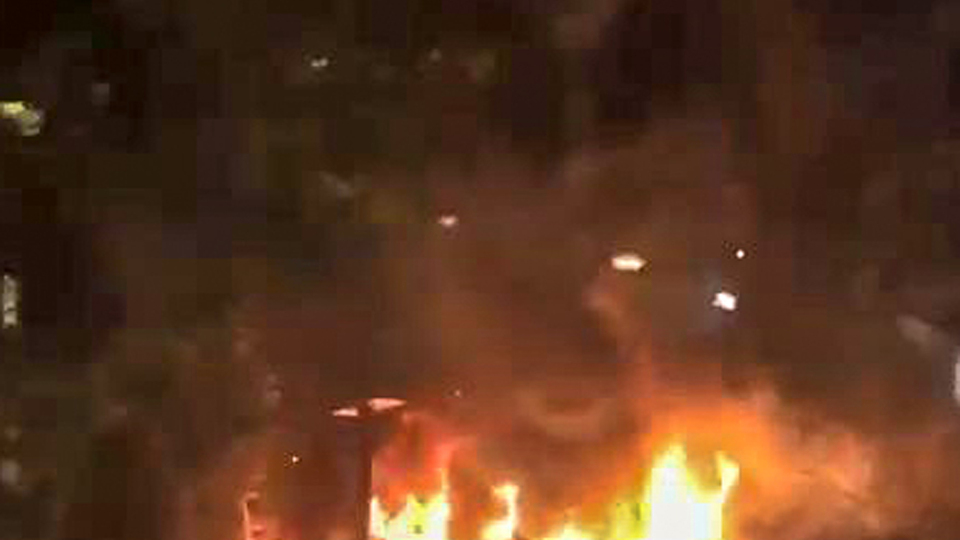 Feci olay! 250 motosiklet böyle yandı