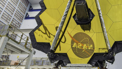 NASA, en büyük teleskobu uzaya fırlatmayı bekliyor
