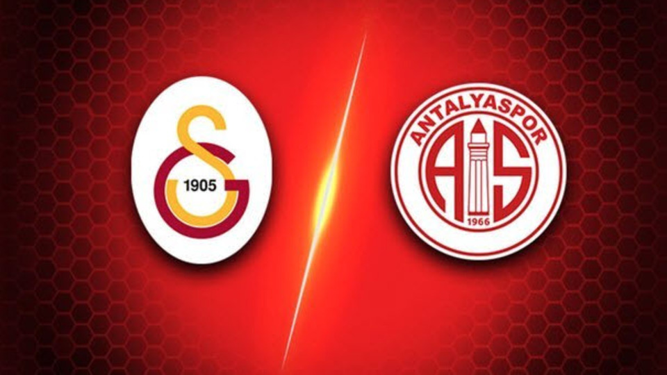 Galatasaray Antalyaspor karşısında...
