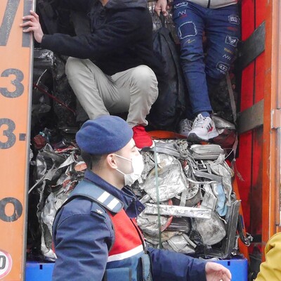 Kaçak yolculuk hüsranla bitti!