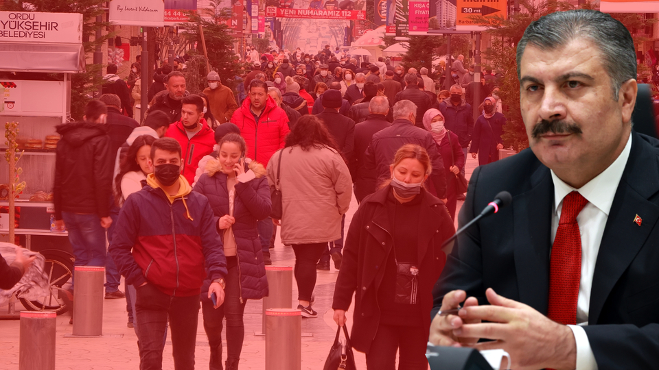 Sağlık Bakanı Koca haftalık vaka haritasını açıkladı