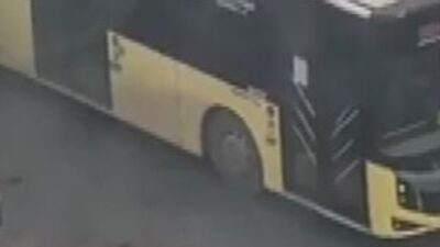 Otobüsün önünü kesti! Dakikalarca tartıştı!