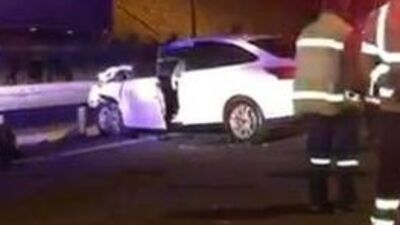 Nişan dönüşü feci kaza: 3 ölü, 2 yaralı