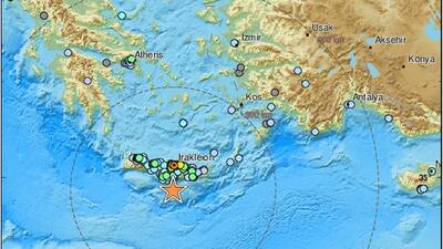 Yunanistan'da 5,5 büyüklüğünde deprem!