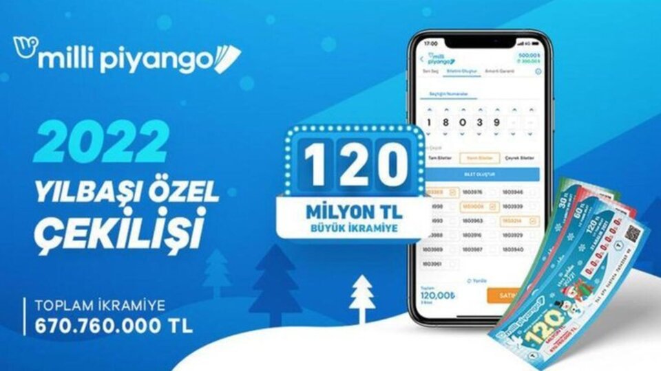 Milli Piyango 12 bin TL kazandıran numaralar belli oldu!