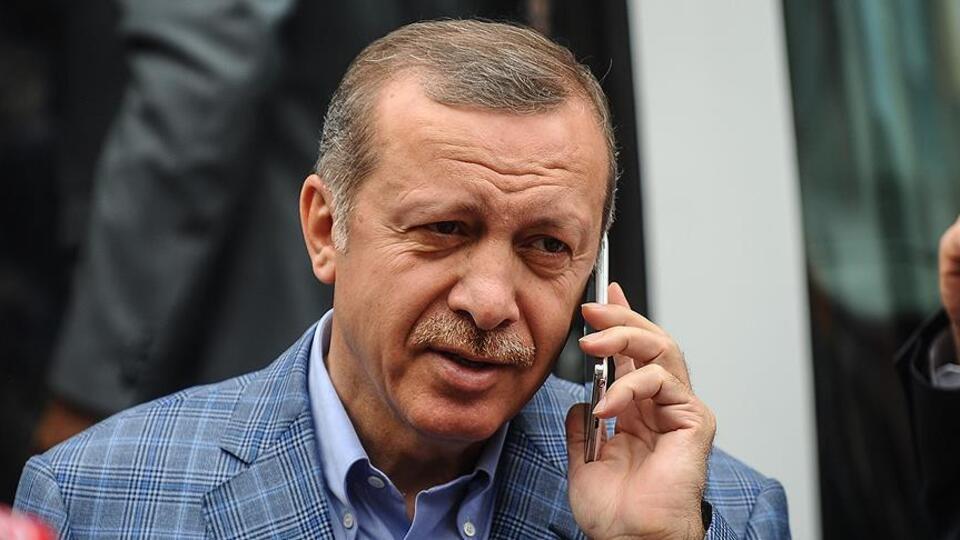 Cumhurbaşkanı Erdoğan'dan sürpriz telefon