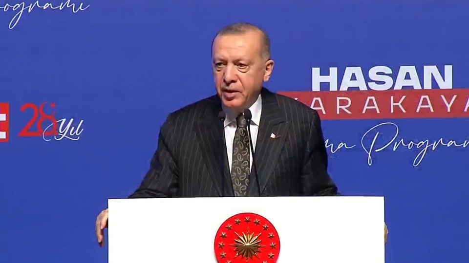 Cumhurbaşkanı Erdoğan anma törenine katıldı
