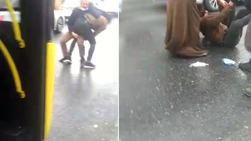 O anlar kamerada! İETT şoförü dehşet saçtı!