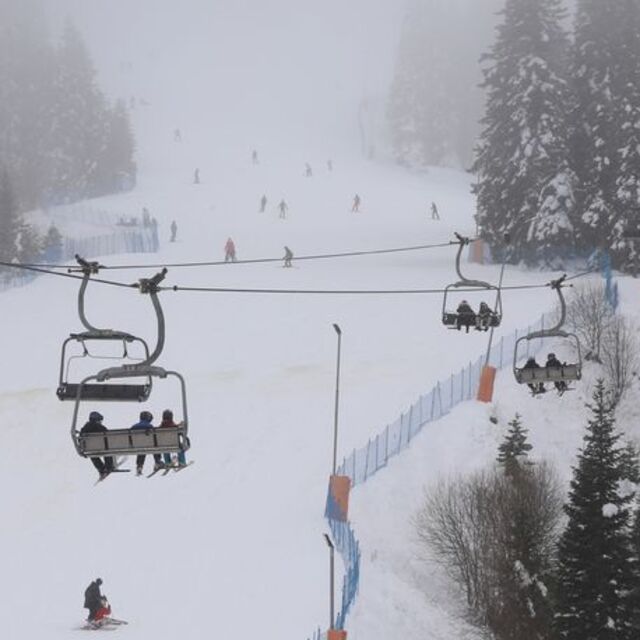 Ilgaz Dağı'nda yılbaşı yoğunluğu