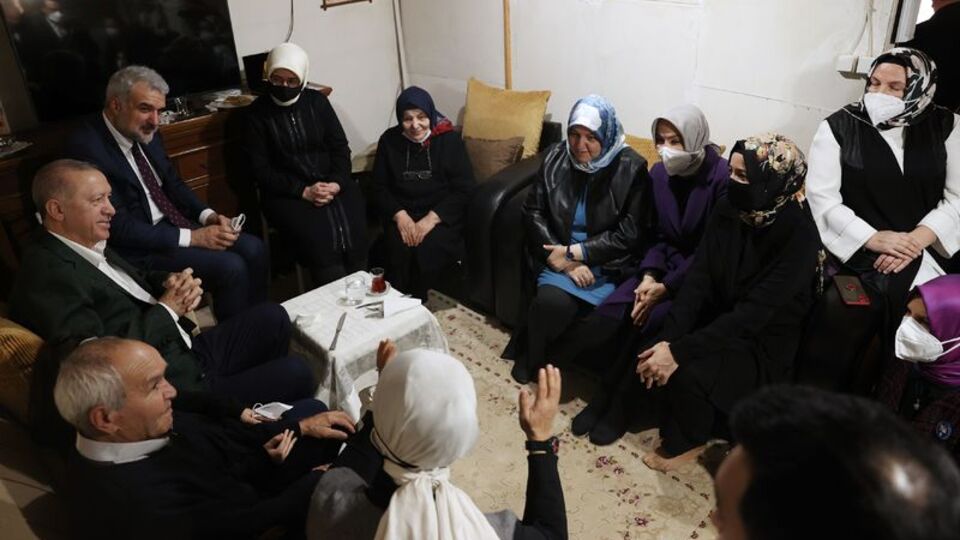 Cumhurbaşkanı Erdoğan'dan sürpriz ziyaret