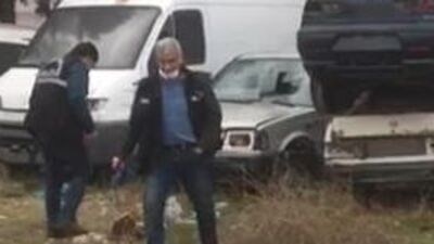 Yanan otomobilin bagajında akılalmaz dehşet!