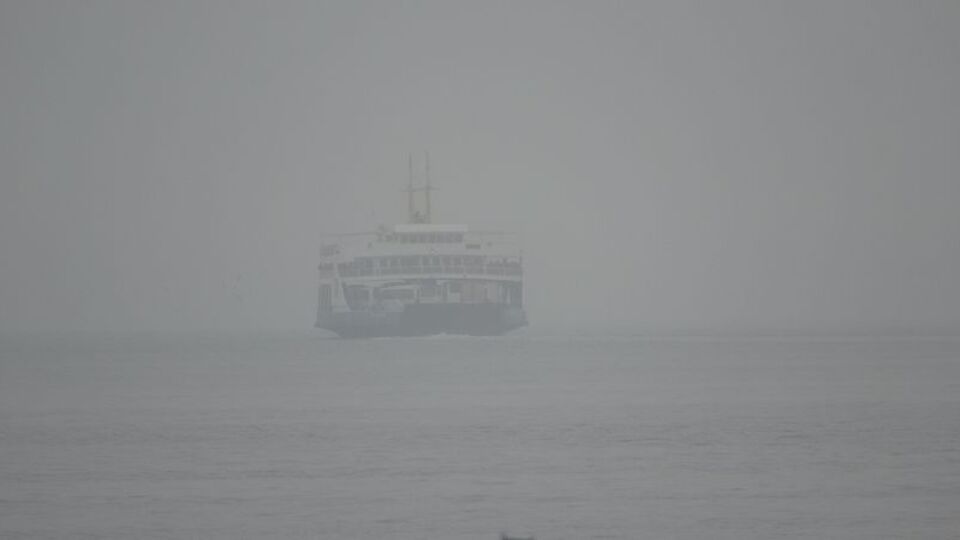 Çanakkale Boğazı'nda sis engeli!