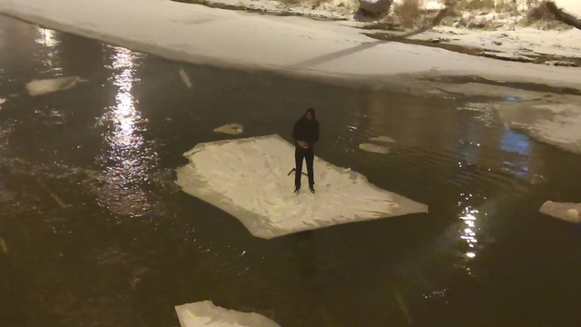 Çoruh Nehri'nde şaşırtan görüntü!