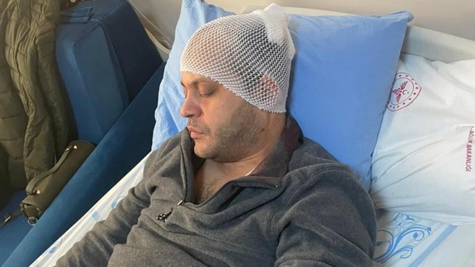 Hasta yakını, doktora mermerle saldırdı!