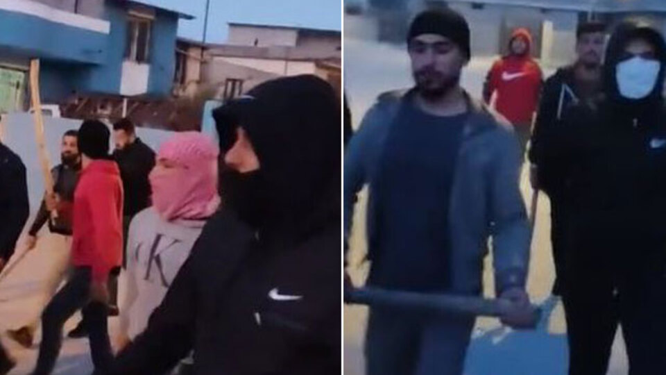 Kesici aletlerle yürüyen yabancılar için karar!