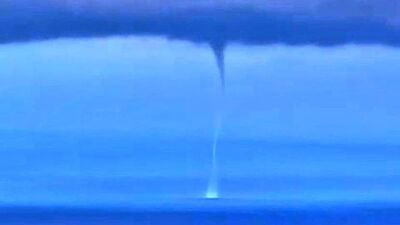 Fethiye'de korkutan hortum