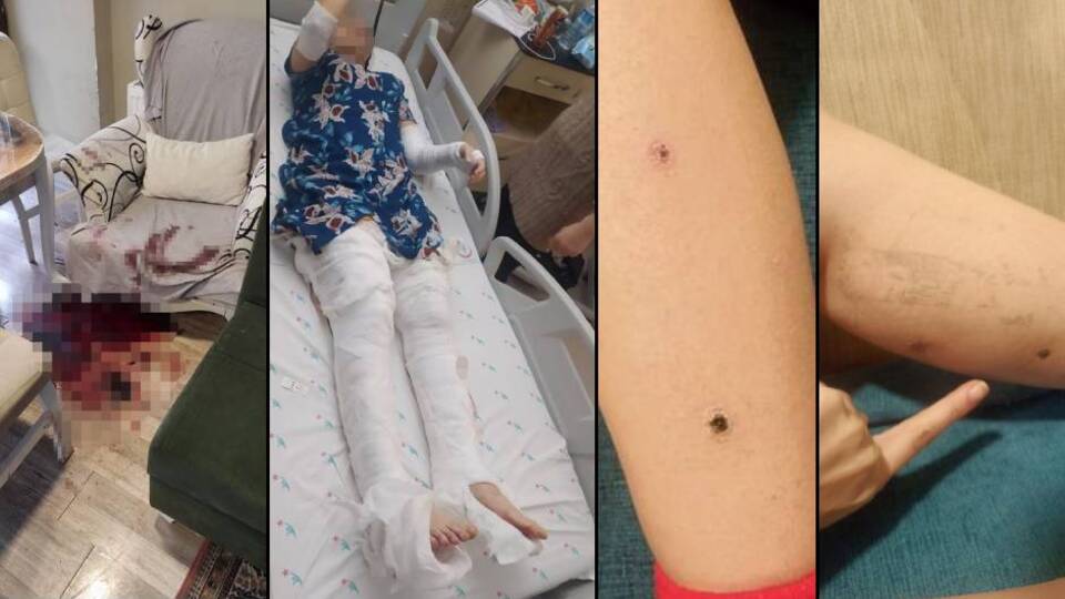 Kucağına çocuğunu alıp eşine kurşun yağdırdı