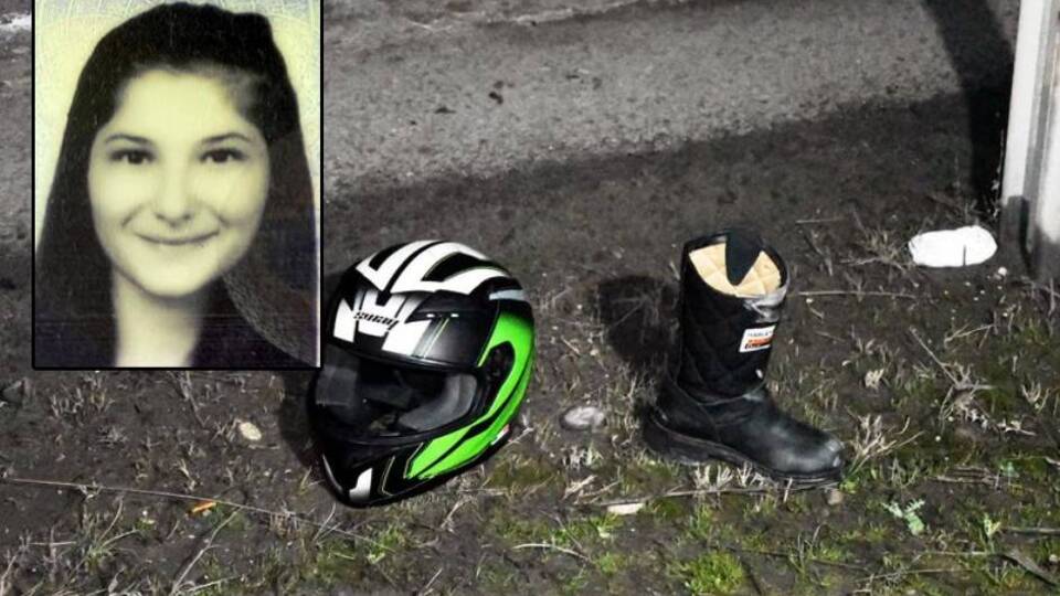 Motosikletteki Esra'nın feci sonu!