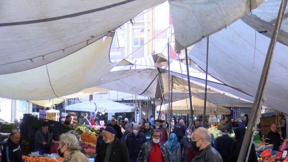 İstanbul'da pazar yeri tartışması!