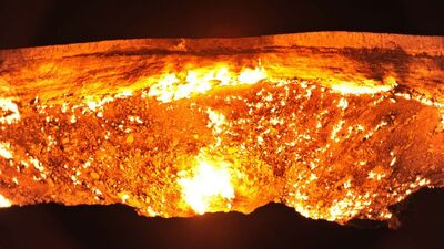 51 yıldır yanan 'Cehennem Kapısı' kapanıyor