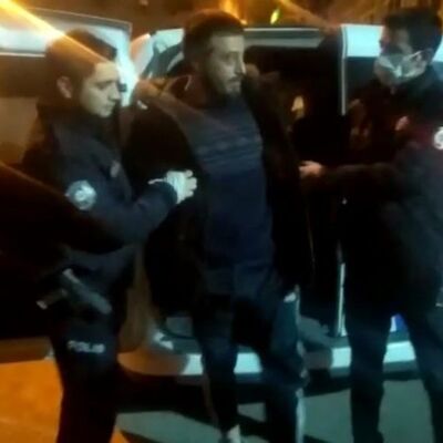 Sevgilisine öfkelendi, 13 aracın lastiğini kesti