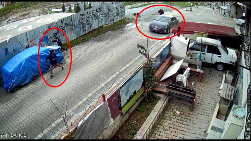 Çocuklara rağmen kurşun yağdırdı!