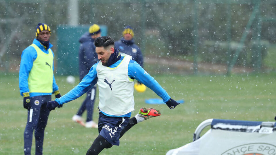 Fenerbahçe taktik çalıştı