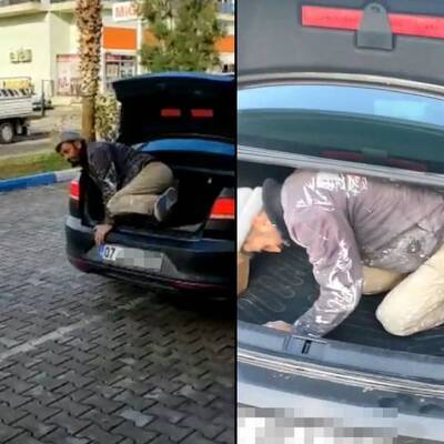 Vicdanlar sızladı! 'Kirli' diye bagajda taşıdı