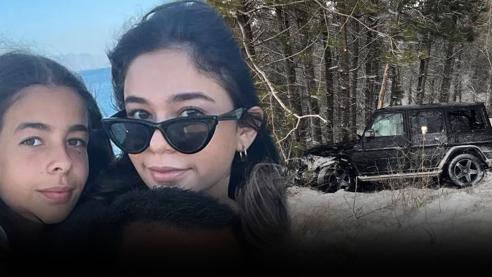 Acun Ilıcalı'nın kızları kaza geçirdi