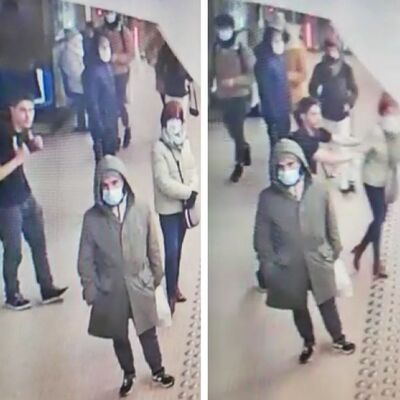 Raylara itilen kadın, son anda kurtuldu