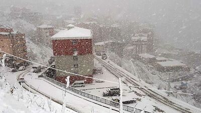 Gümüşhane'nin bazı ilçelerinde okullar tatil