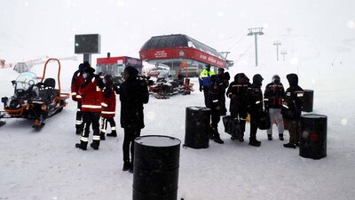 Erciyes'te çığ düştü! Kanadalı kayakçı hayatını kaybetti