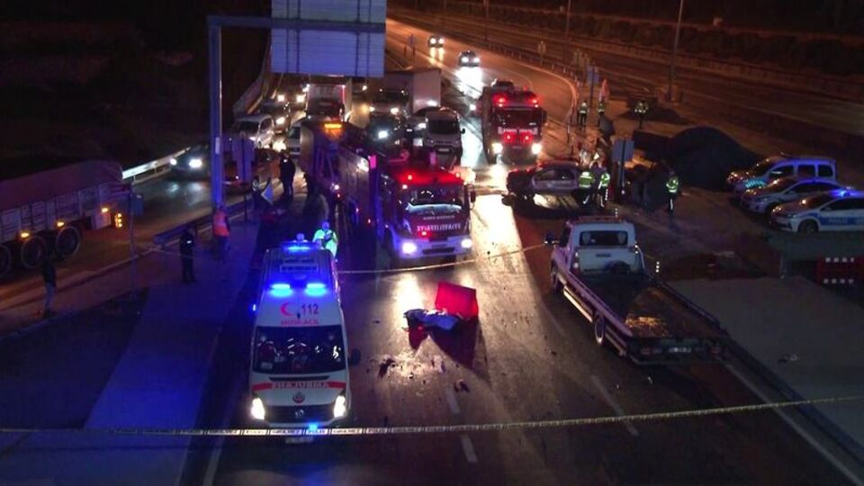 Kaza yaptı! Çekici bekliyordu! Dehşet!