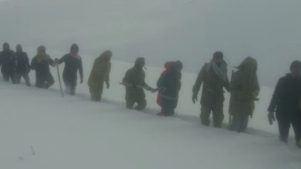 Şehit asker için seferber oldular