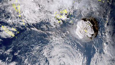 Yeni Zelanda, hasar tespiti için Tonga'ya uçak gönderdi