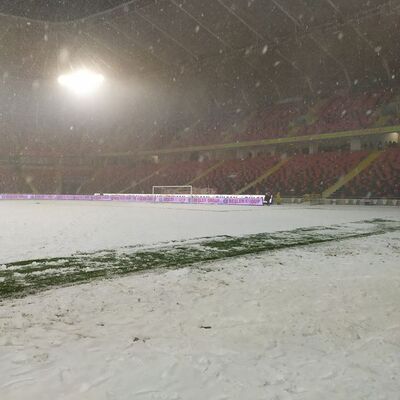 Süper Lig'de maça kar engeli! Ertelendi