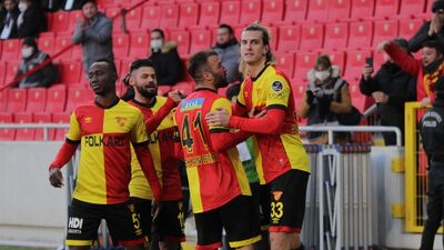 Göztepe üçüncü viteste!