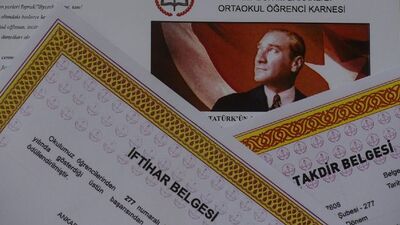 Takdir teşekkür hesaplama ekranı!