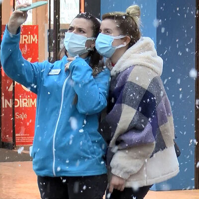 6 bölgede kar yağışı etkili oluyor