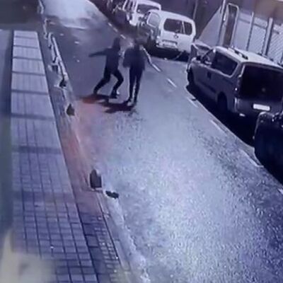 'Öldürmeye teşebbüs' sayıldı! O anlar kamerada! Yumruk değil dehşet!