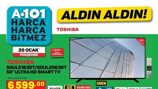 20 Ocak A101 Aktüel ürünler kataloğu