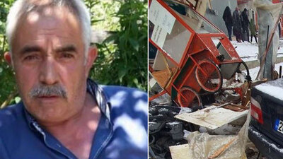 Yağan karı çekecekti! Dehşeti görüntüledi!